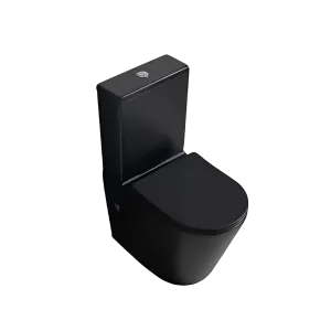 Inox Sigma Toilet Suite P-Trap Black 180mm
