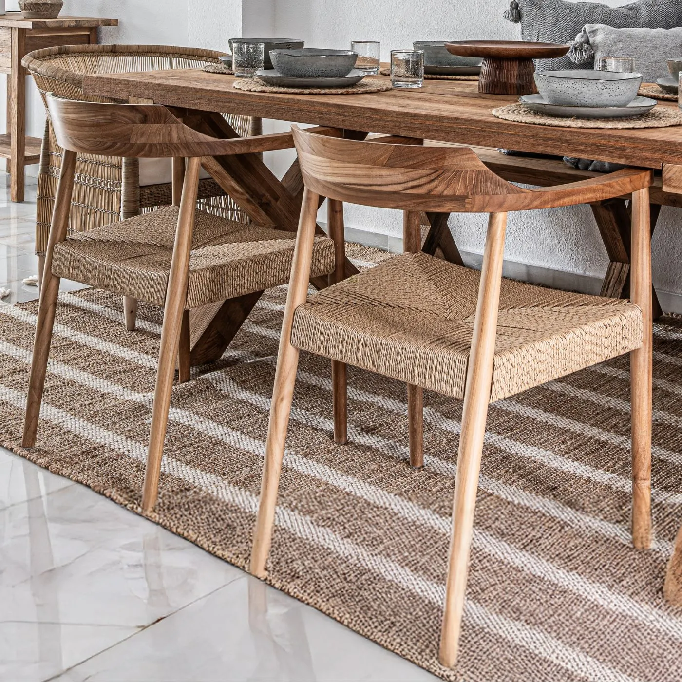 Isha Dining Chair | Natural Zoco Home