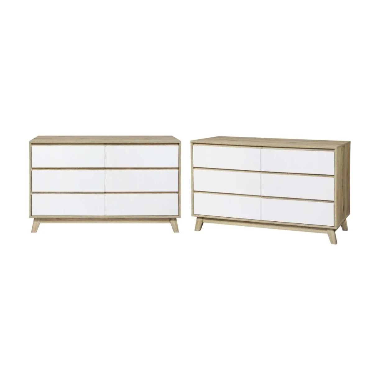Jesse Six Drawer Bundle Mocka