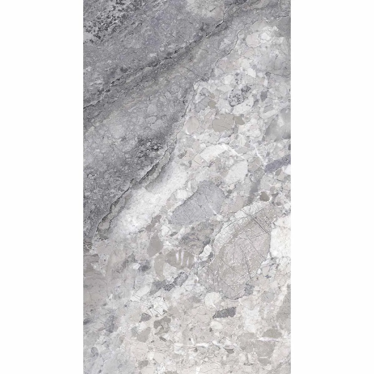 JOB LOT - Dreamy Road Marble Effect Porcelain Tile 75x151cm All In One - 29.64m2