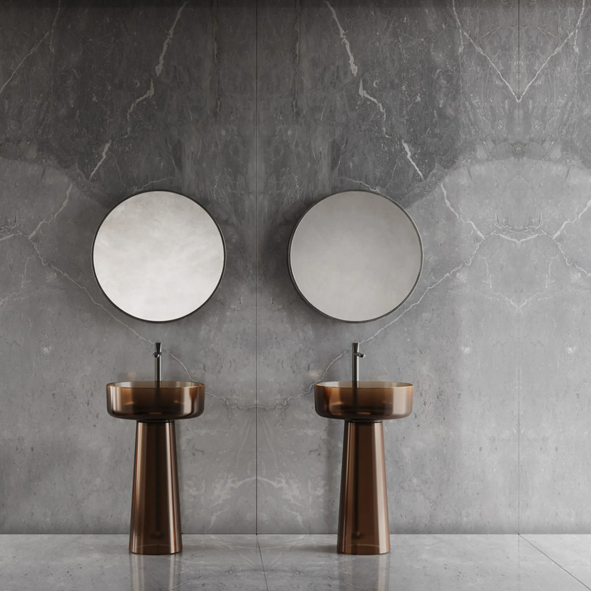 JOB LOT - Grigio Perla Real Marble Tile Honed 61x30cm - 26.97m2