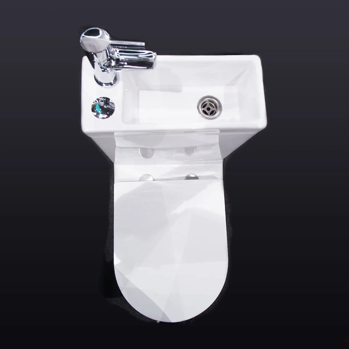 Jordan Combi 2-in-1 WC With Basin and Mixer Tap