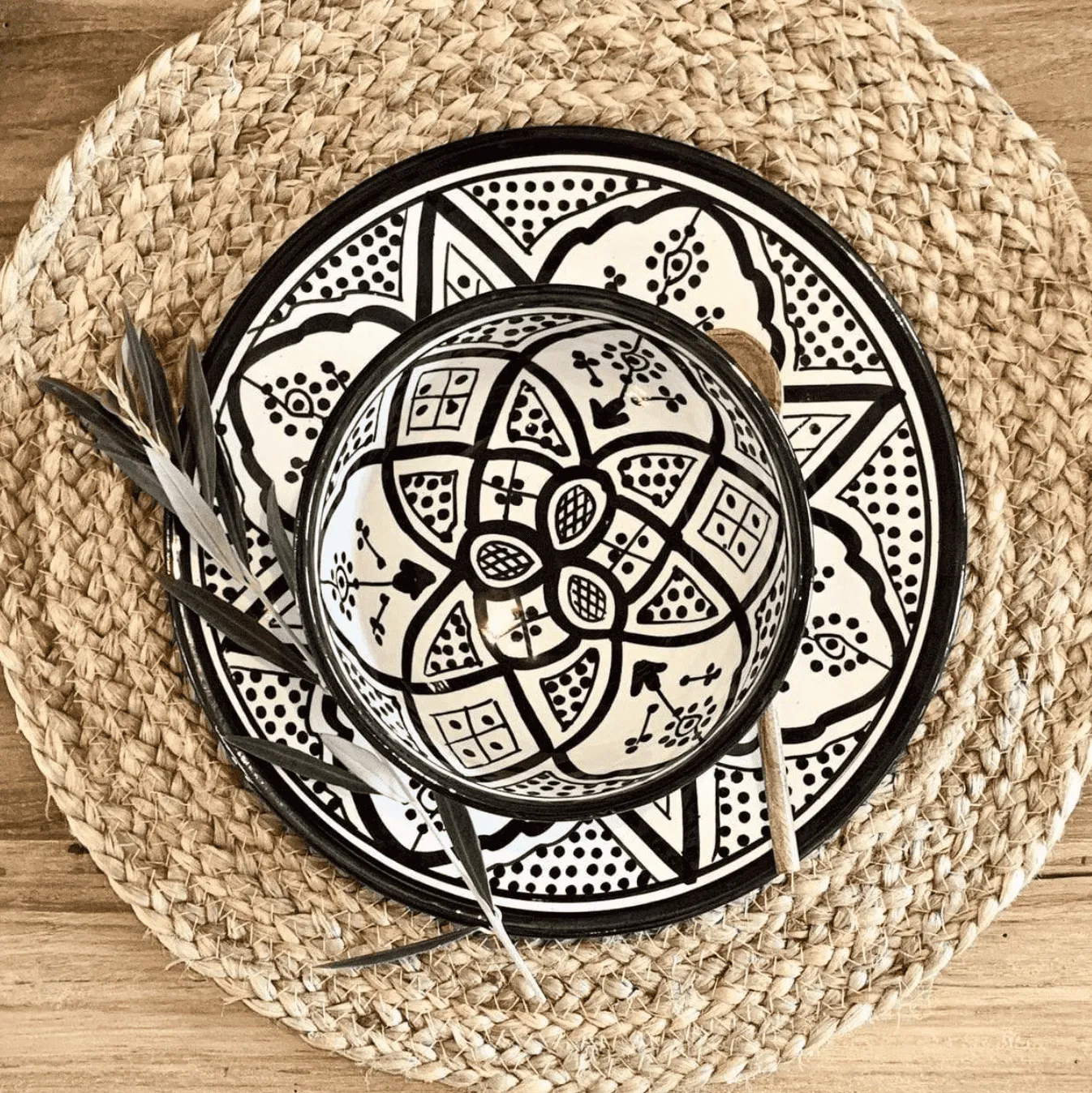 Jute Table Mat | Natural 38cm Zoco Home