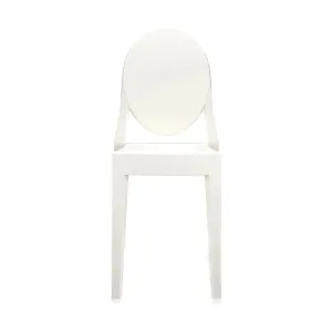 Kartell Victoria Ghost Chair, White