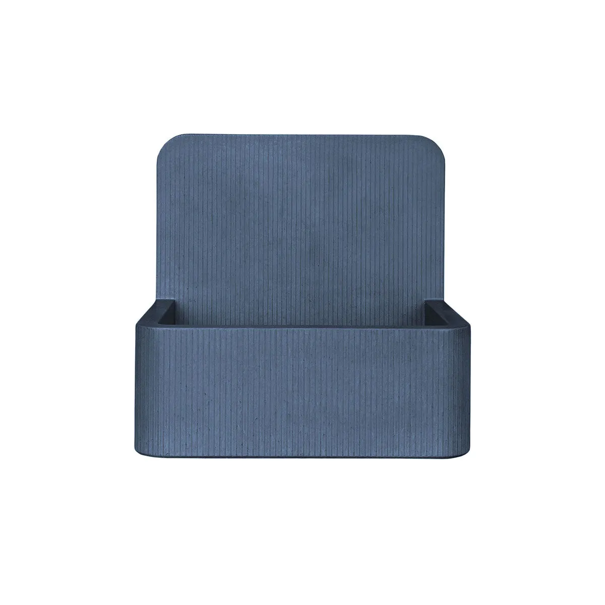 Kast Elm Mini Patterned Concrete Basin With Splashback