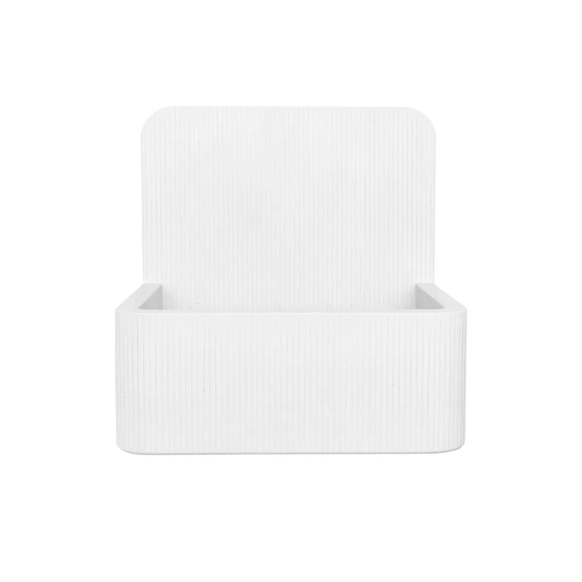 Kast Elm Mini Patterned Concrete Basin With Splashback