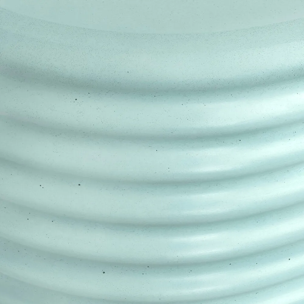 Kast Iva Curved Wall-Hung Concrete Basin With Shelf Surface