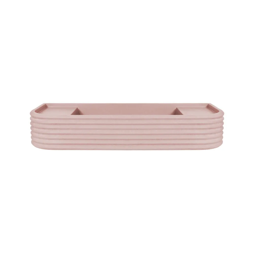 Kast Iva Curved Wall-Hung Concrete Basin With Shelf Surface