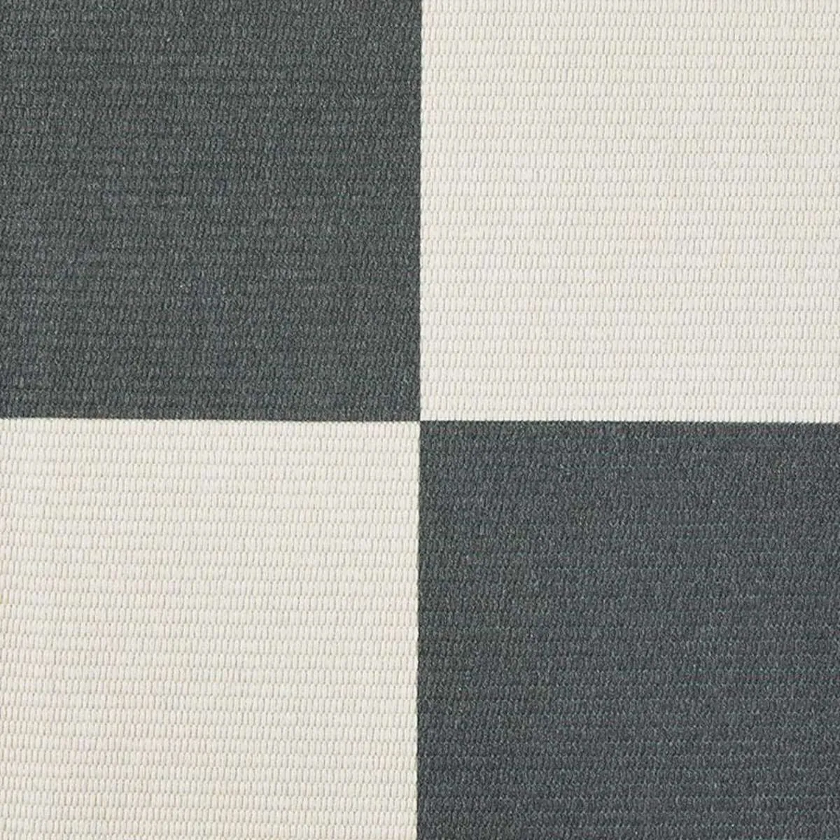 Kobie Checkerboard Rug - Khaki Mocka