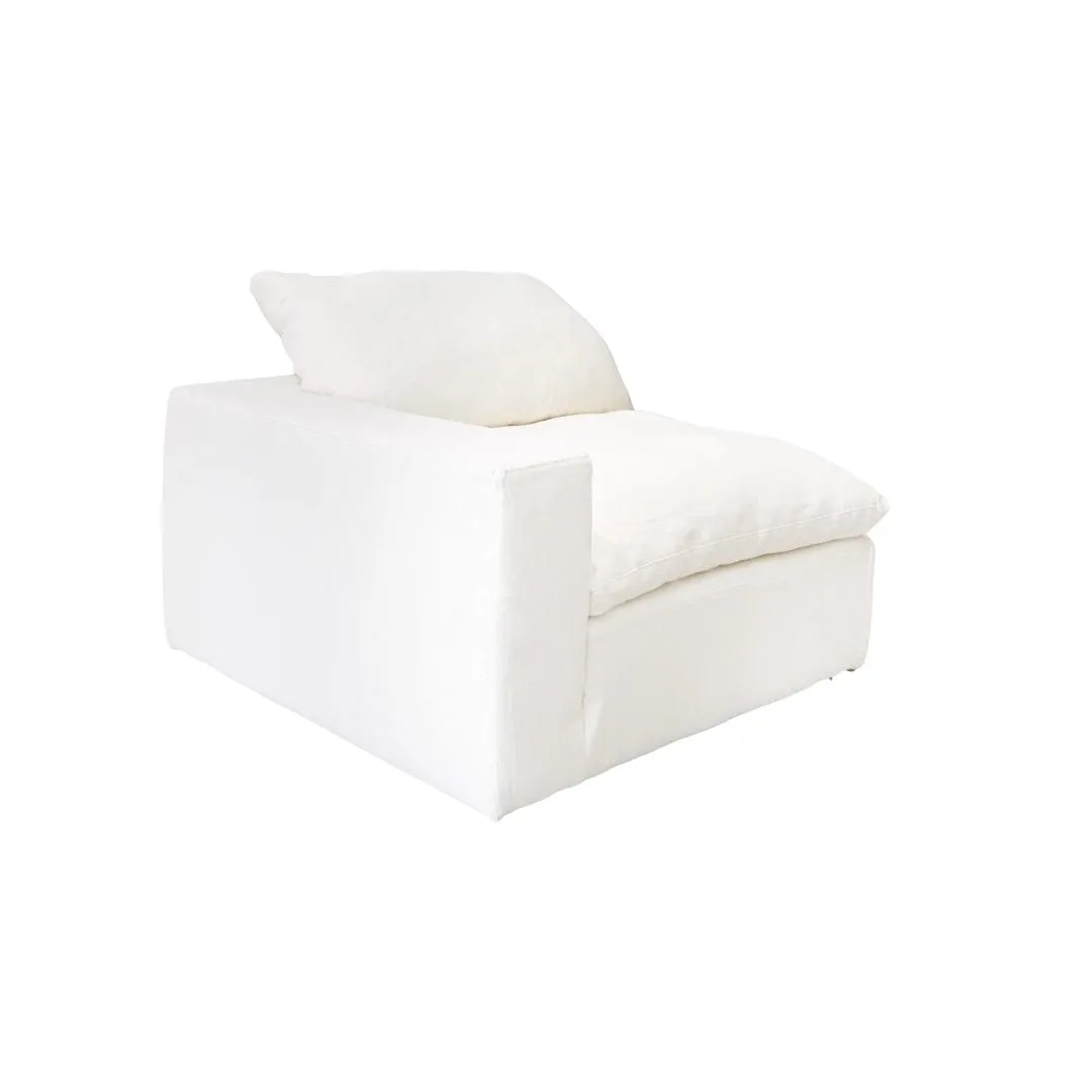 Laguna Linen Corner Module | 110cm Zoco Home