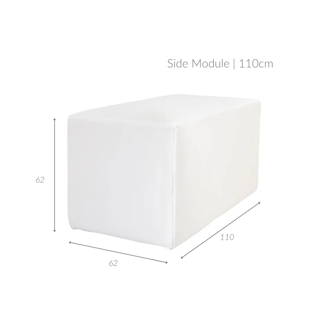 Laguna Linen Side Module | 110x60x65cm Zoco Home