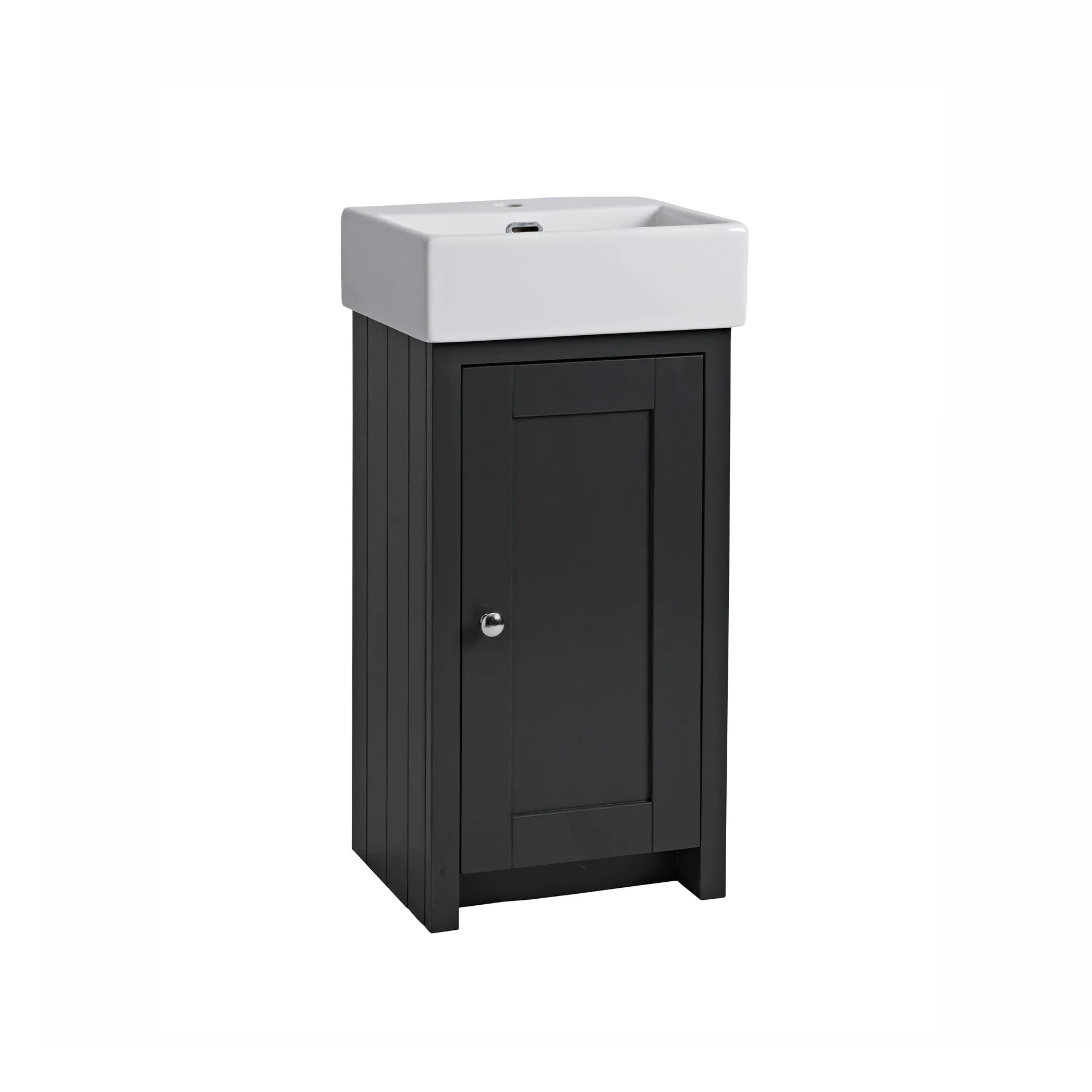 Lansdown 430 Floorstanding Cloakroom Vanity Unit With Washbasin