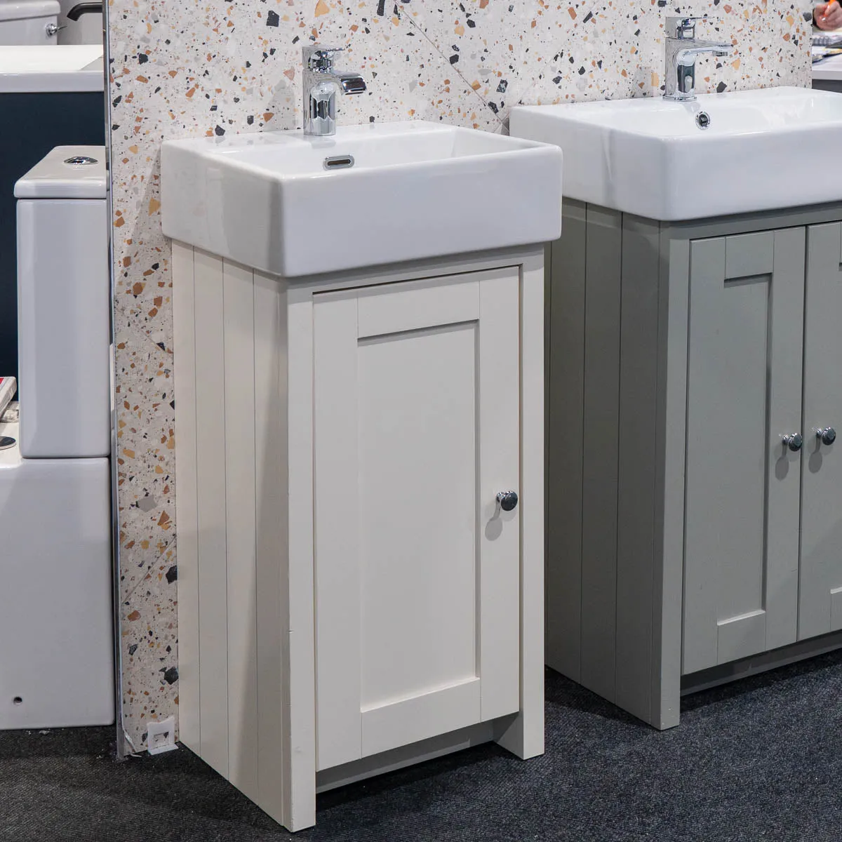 Lansdown 430 Floorstanding Cloakroom Vanity Unit With Washbasin