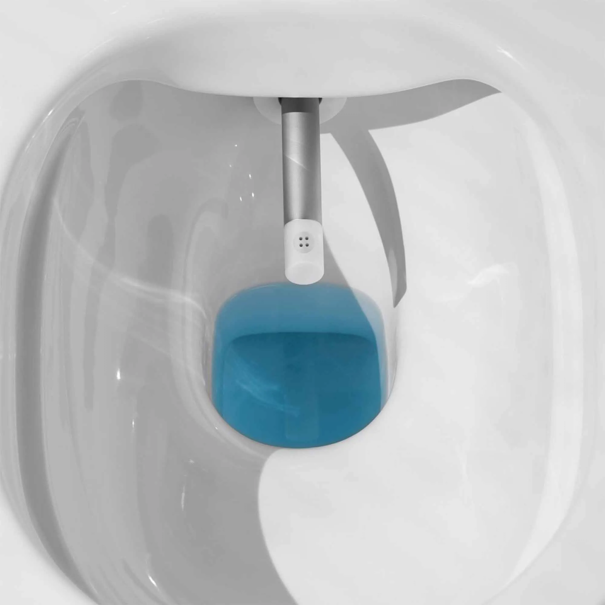 Laufen Cleanet Riva Rimless Wall Mounted Shower WC With Soft Close Toilet Seat - Gloss White