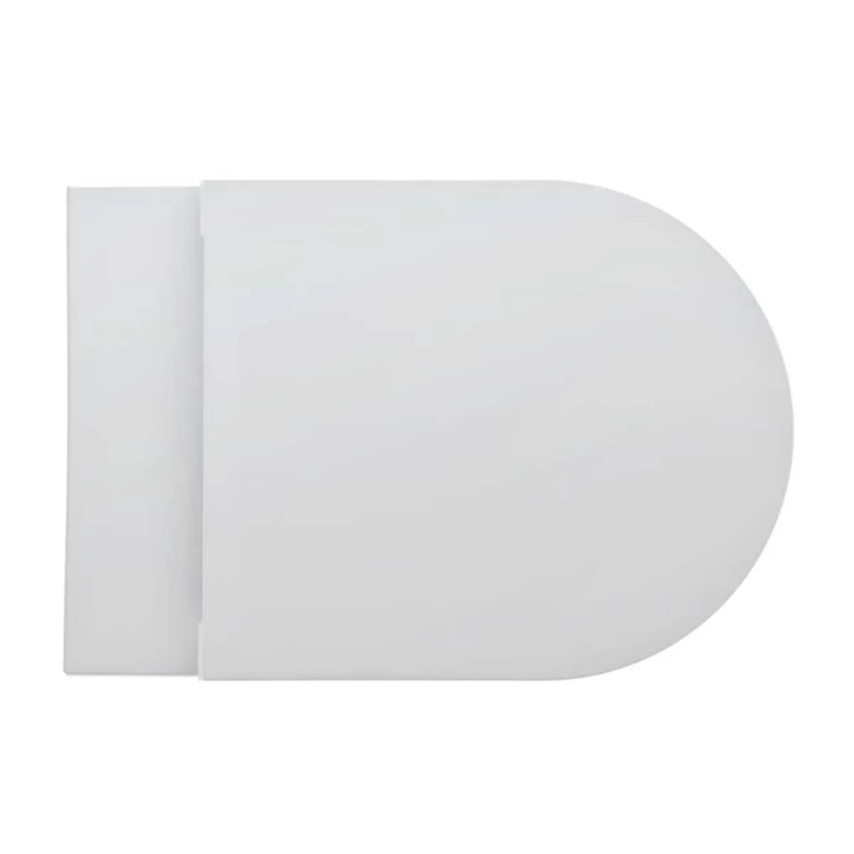 Laufen Kartell Rimless Wall Hung WC Pan With Slim Soft Close Toilet Seat - Matt White
