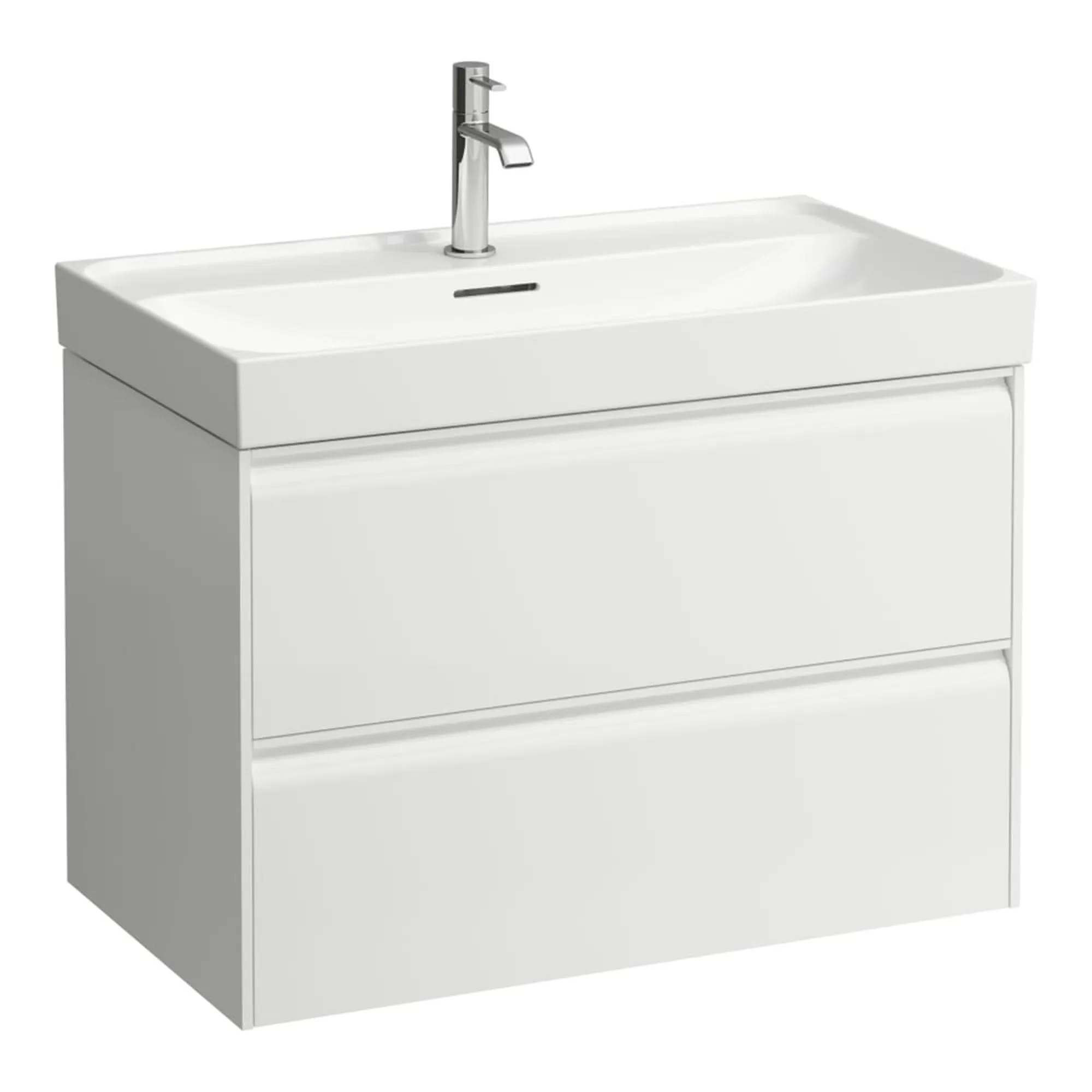 Laufen Meda Wall Mounted Vanity Unit With Washbasin