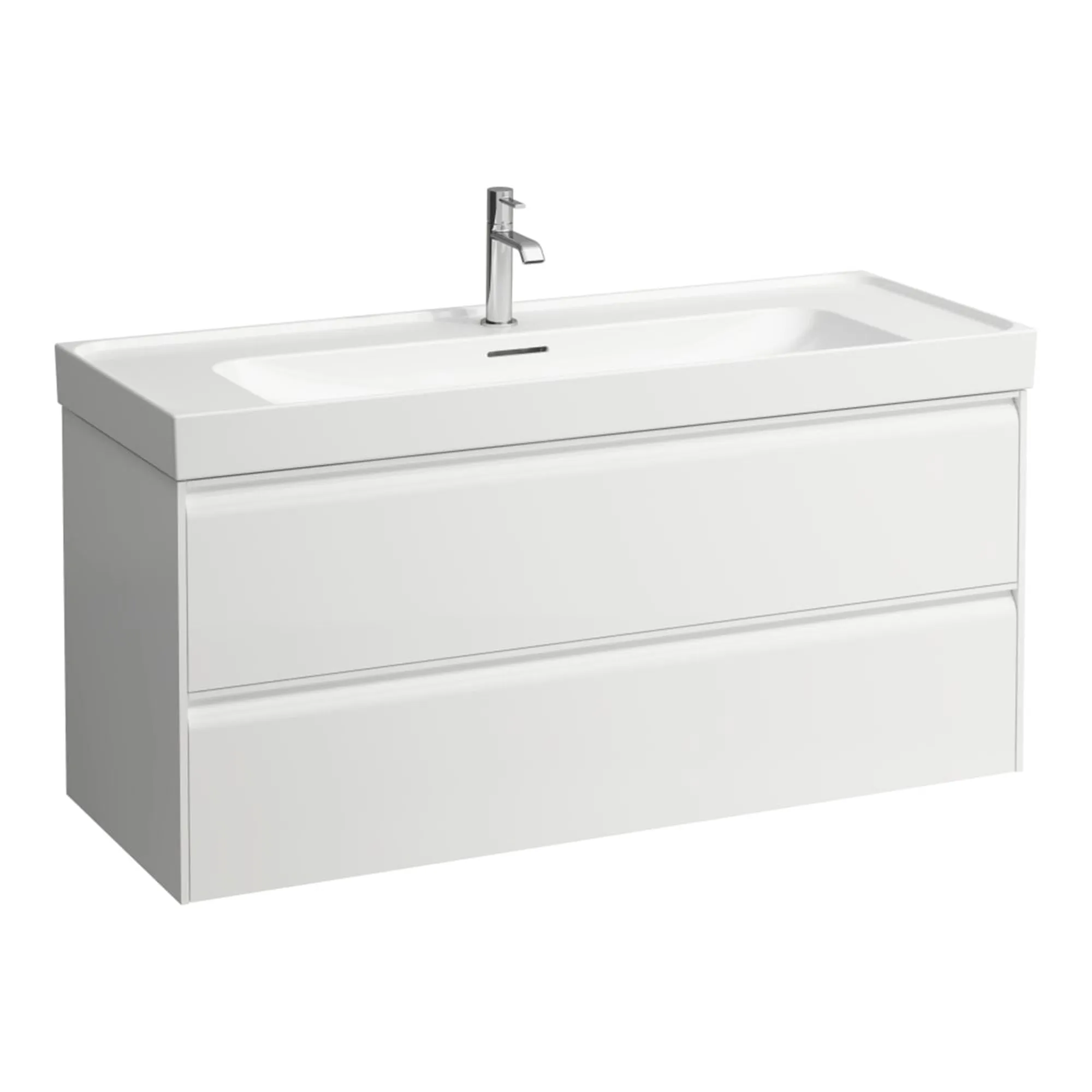 Laufen Meda Wall Mounted Vanity Unit With Washbasin