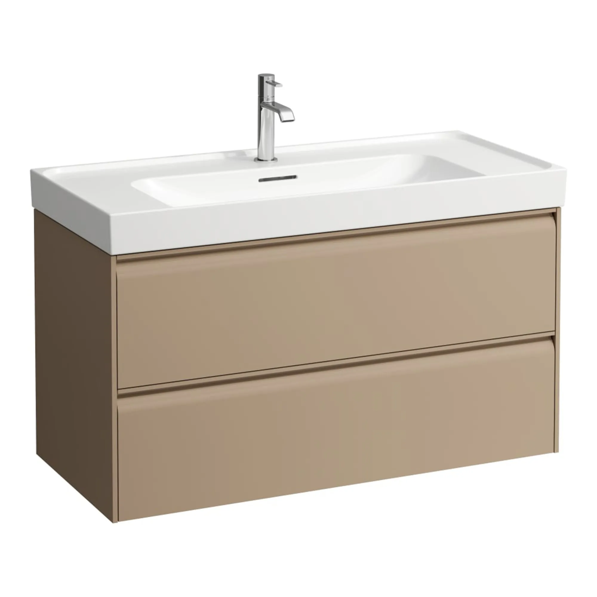 Laufen Meda Wall Mounted Vanity Unit With Washbasin