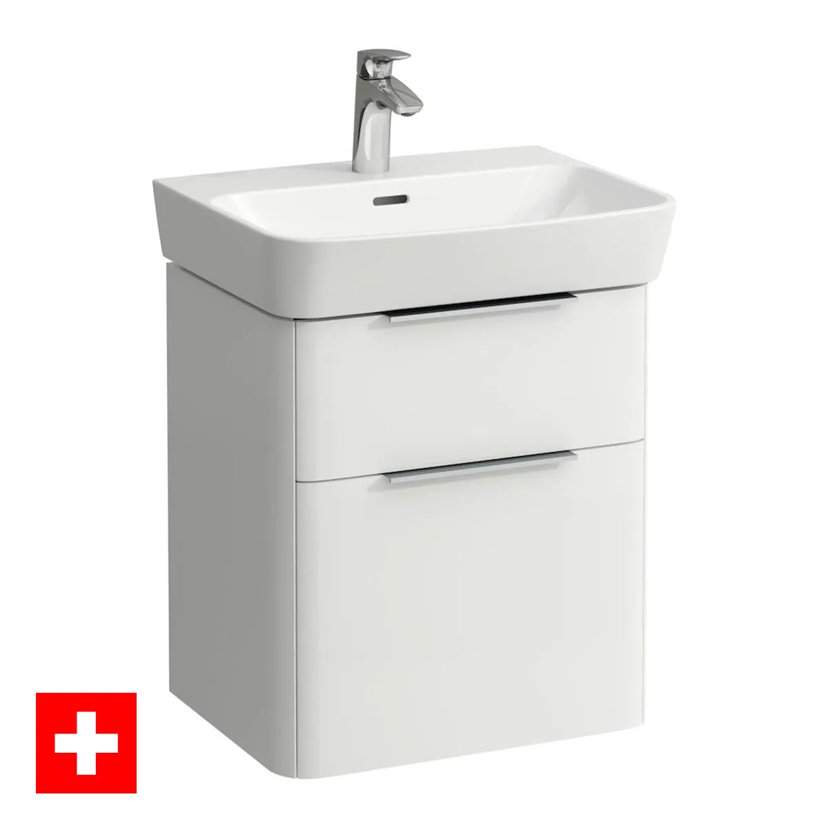 Laufen Moderna 540 Compact Wall Mounted Vanity Unit With Washbasin