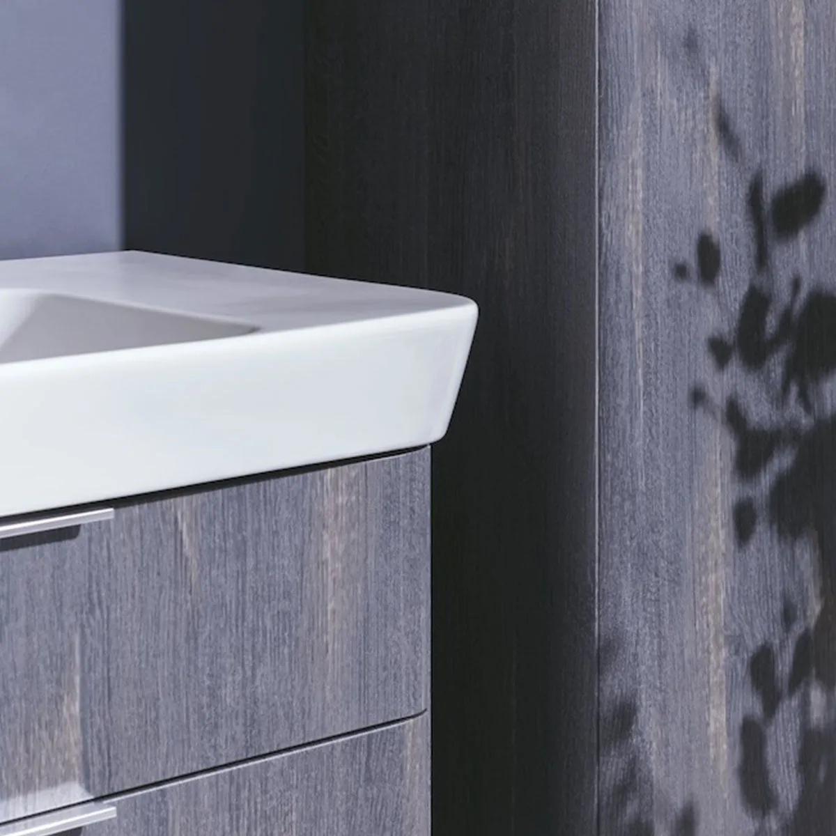 Laufen Moderna 840 Wall Mounted Vanity Washbasin Unit With Shelf Surface