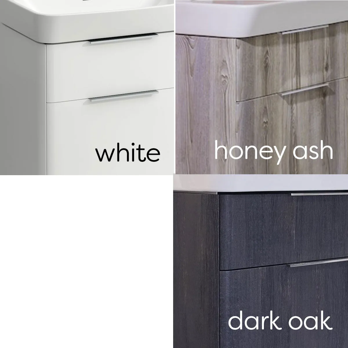 Laufen Moderna 840 Wall Mounted Vanity Washbasin Unit With Shelf Surface