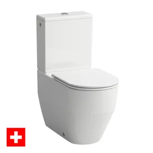 Laufen Pro Close Coupled Back To Wall Toilet With Slim Soft Close Seat