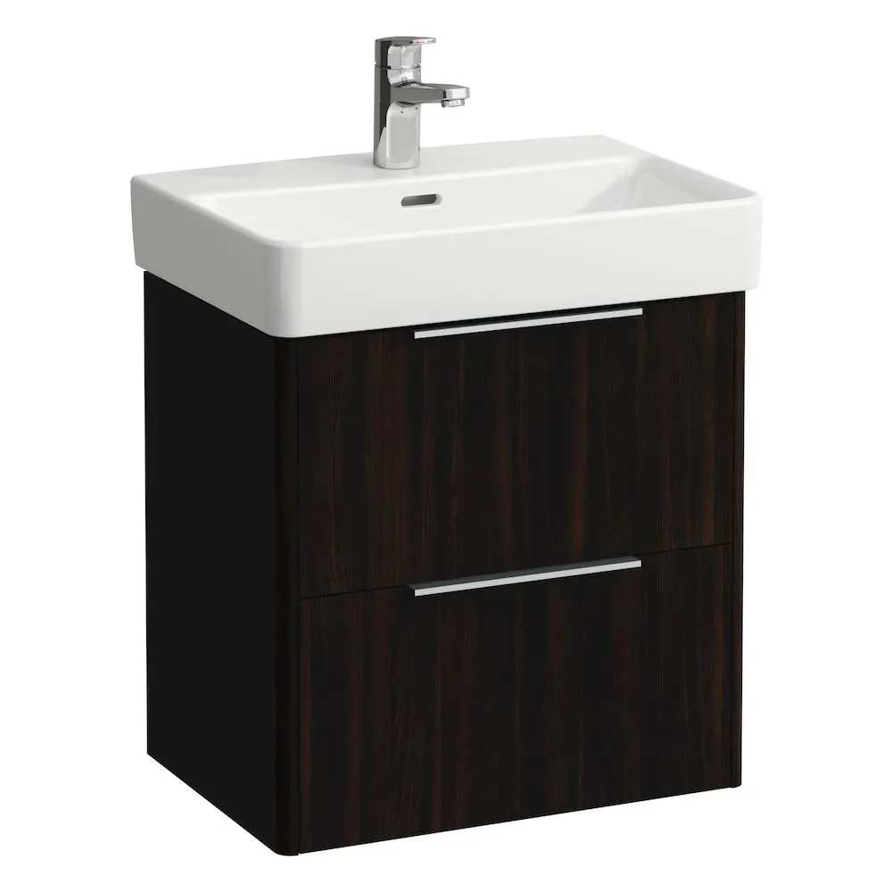 Laufen Pro S Base Compact 2-Drawer Wall Hung Vanity Unit With Washbasin