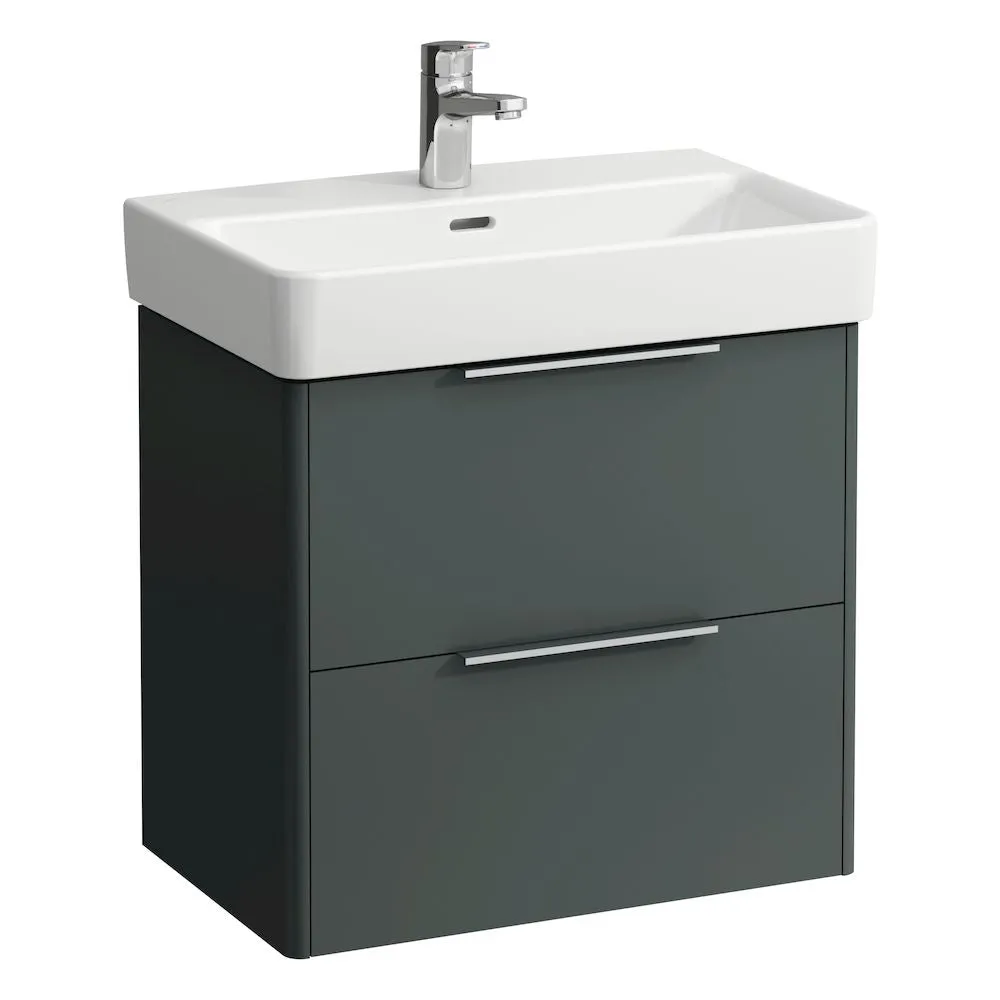 Laufen Pro S Base Compact 2-Drawer Wall Hung Vanity Unit With Washbasin
