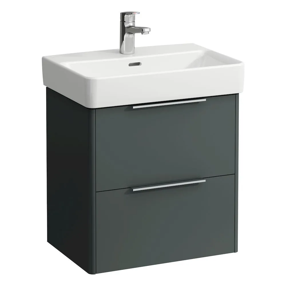 Laufen Pro S Base Compact 2-Drawer Wall Hung Vanity Unit With Washbasin