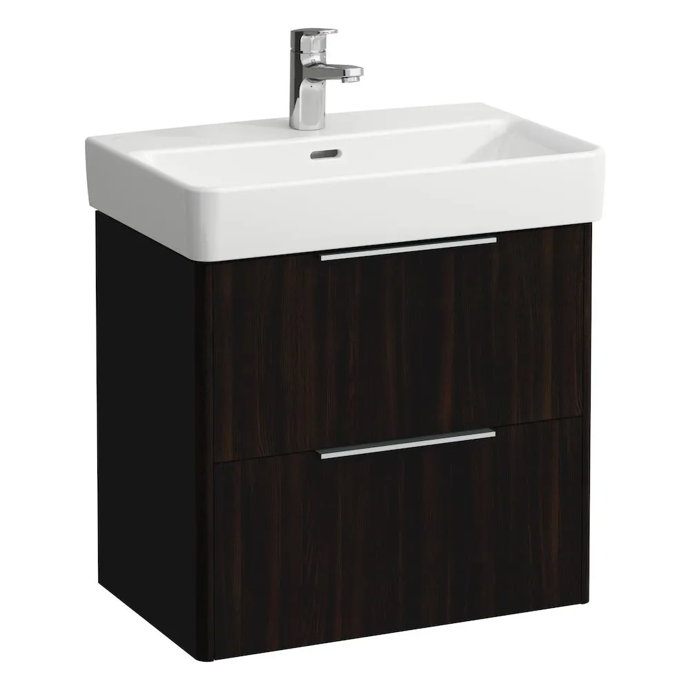 Laufen Pro S Base Compact 2-Drawer Wall Hung Vanity Unit With Washbasin