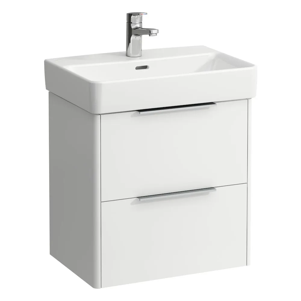 Laufen Pro S Base Compact 2-Drawer Wall Hung Vanity Unit With Washbasin
