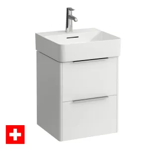 Laufen Val 450 Wall Mounted Vanity Unit With Washbasin - Matt White