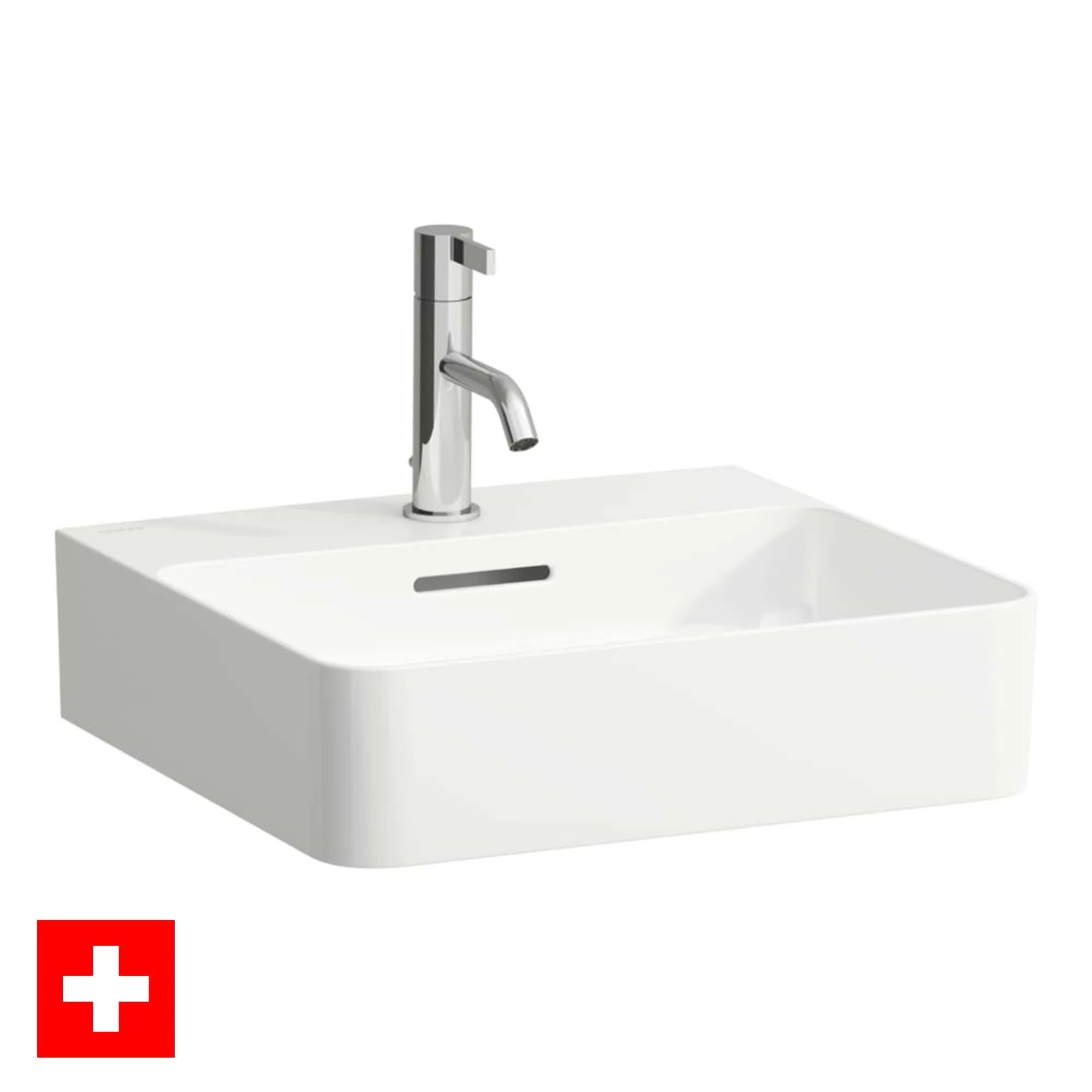 Laufen Val 450 Washbasin - Gloss White