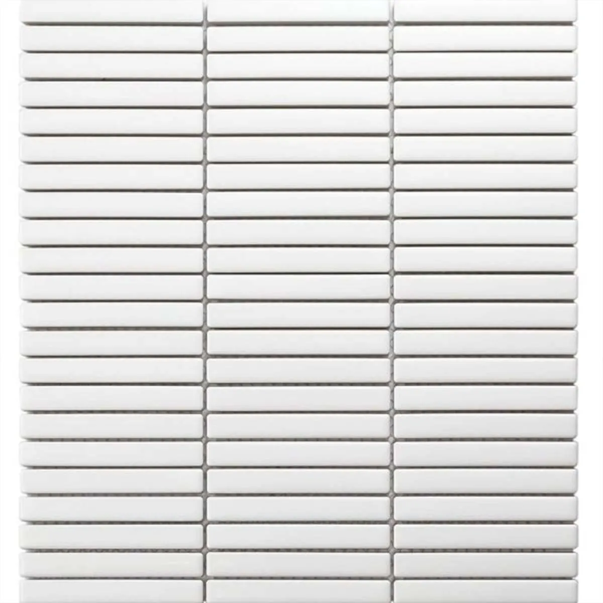 Linea Bianco Kit-Kat Wall & Floor Mosaic Tile 30x29cm Matt