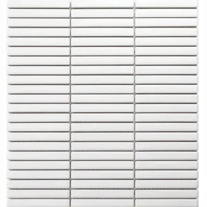 Linea Bianco Kit-Kat Wall & Floor Mosaic Tile 30x29cm Matt