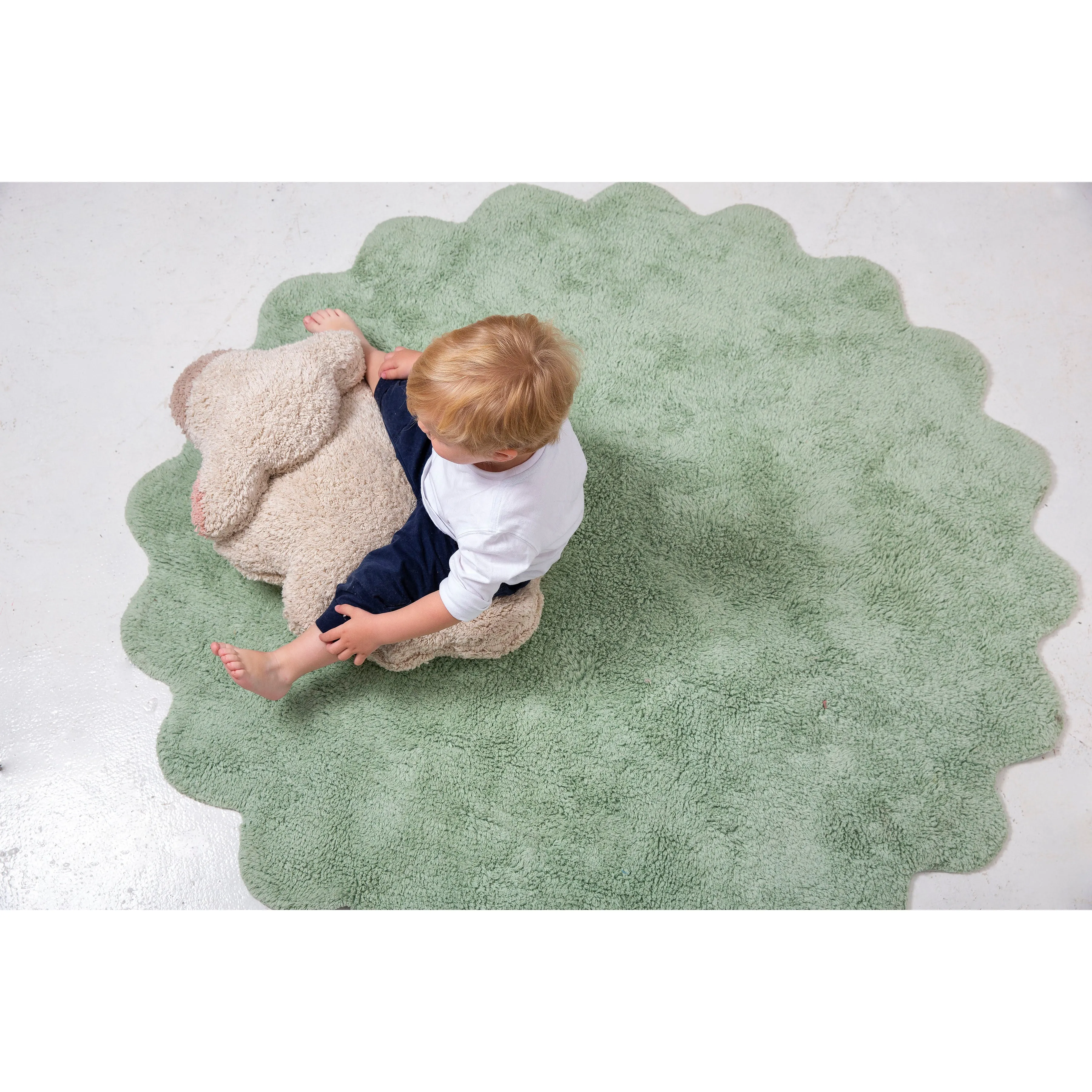 Lorena Canals Puffy Sheep Machine Washable Cotton Rug