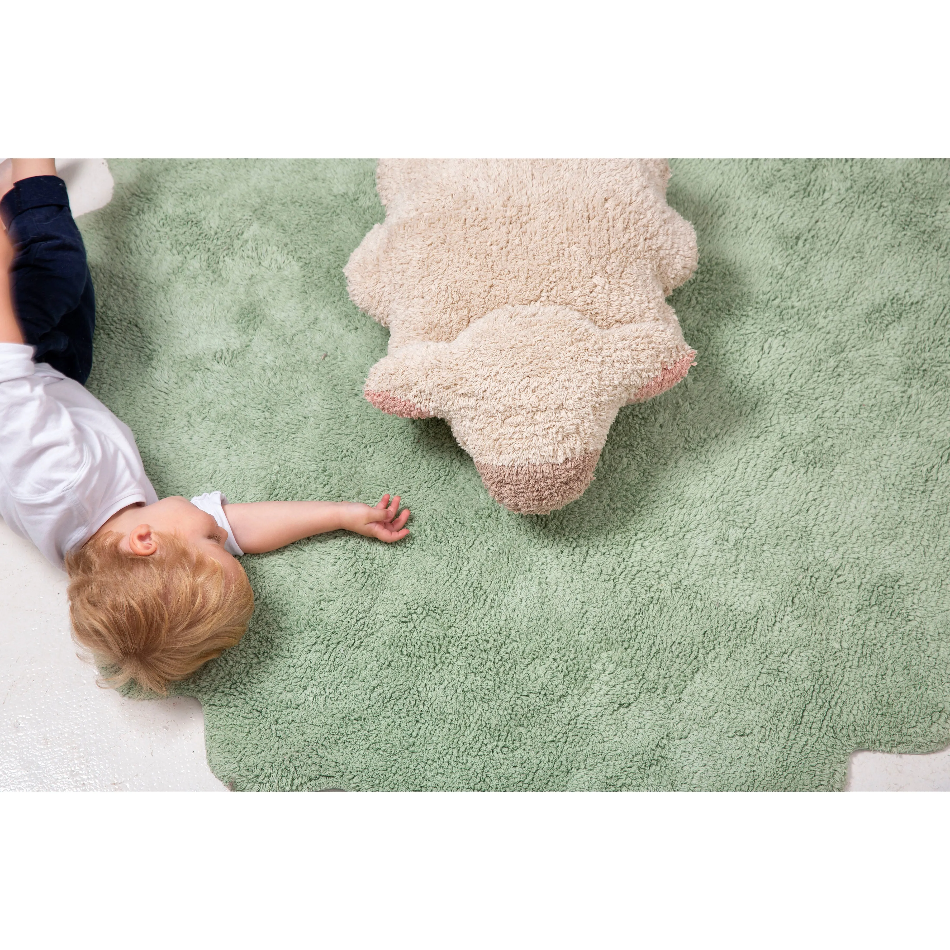 Lorena Canals Puffy Sheep Machine Washable Cotton Rug