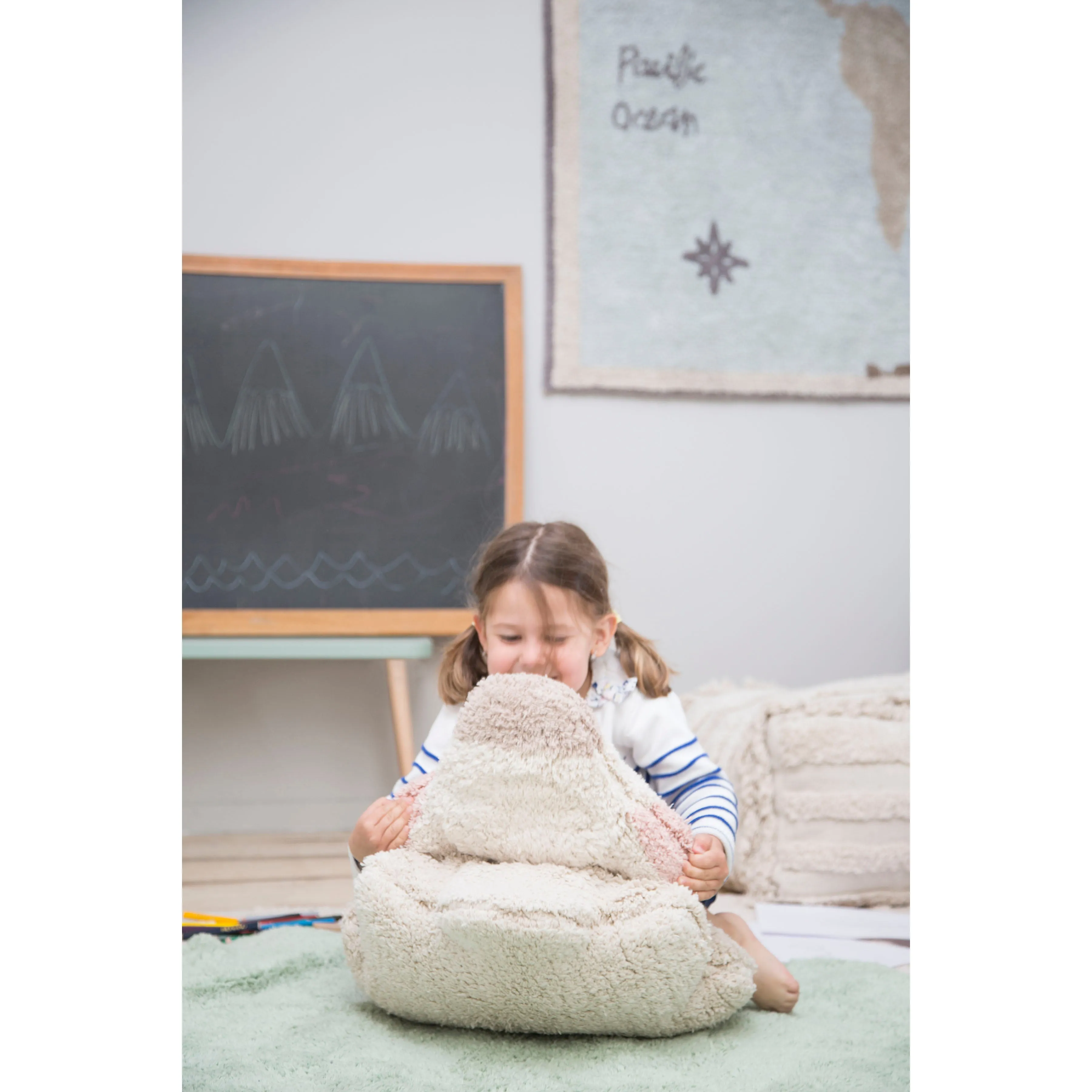 Lorena Canals Puffy Sheep Machine Washable Cotton Rug