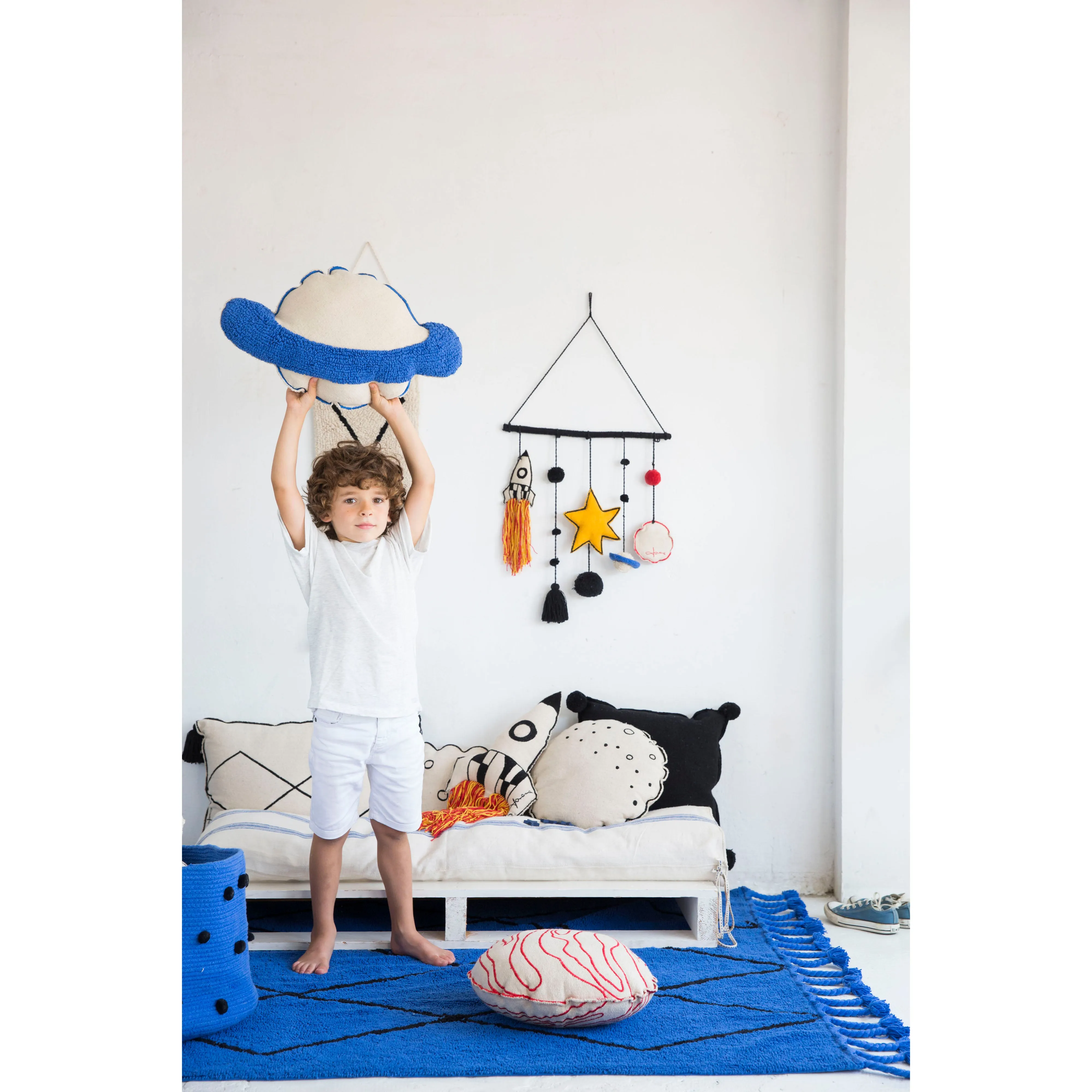 Lorena Canals Saturn Machine-Washable Cushion