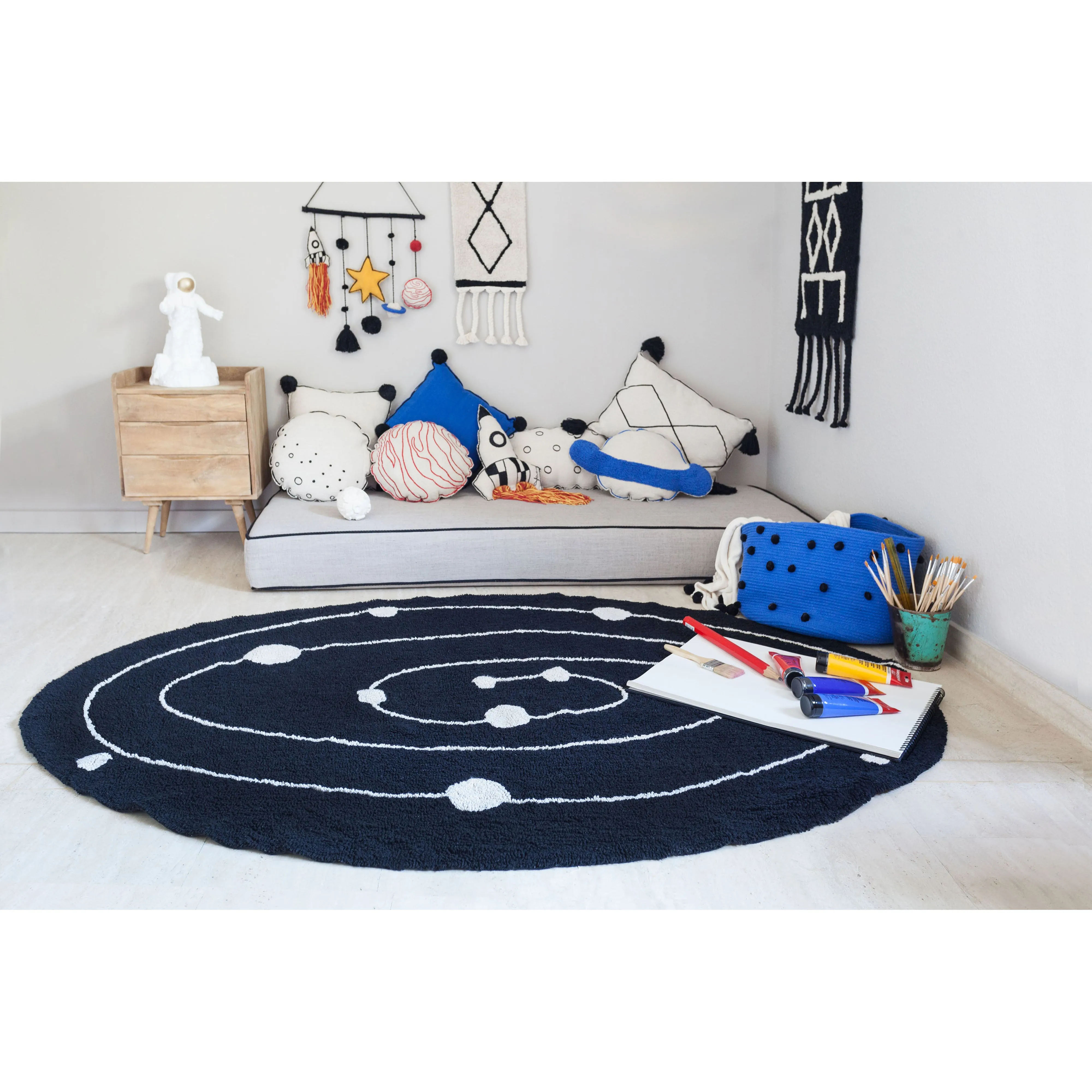 Lorena Canals Saturn Machine-Washable Cushion