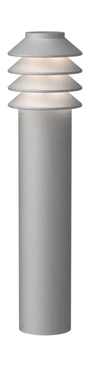 Louis Poulsen Bysted Garden Bollard Led 4000 K 14 W Anchor With Adaptor Long, Aluminium