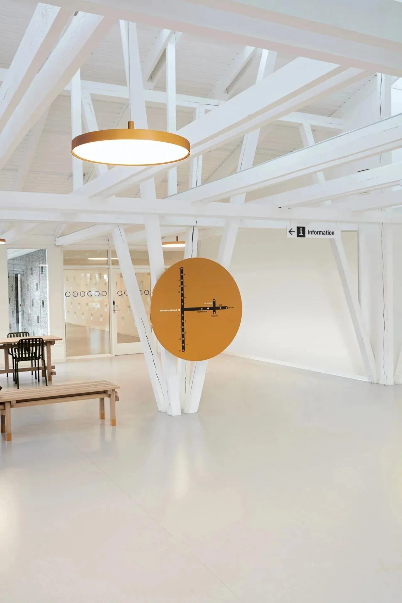 Louis Poulsen Lp Slim Round Suspended Lamp Led Kelvin Adjustable ø44 Cm, White