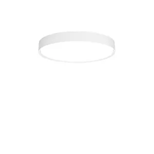 Louis Poulsen Slim Round Semi Recessed Luminaire ø 440 Mm, White