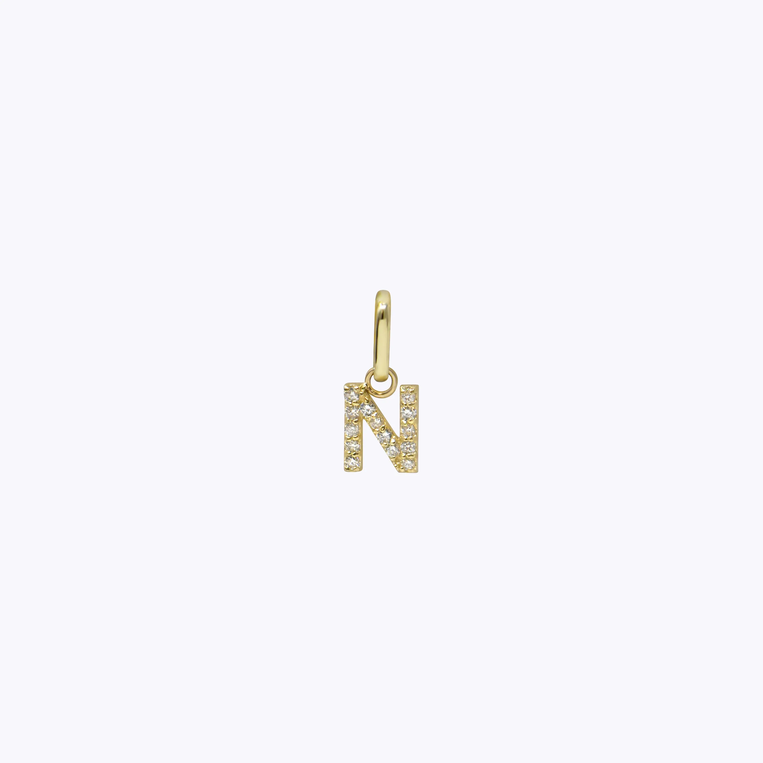 Love Letter Pav Initial Charm