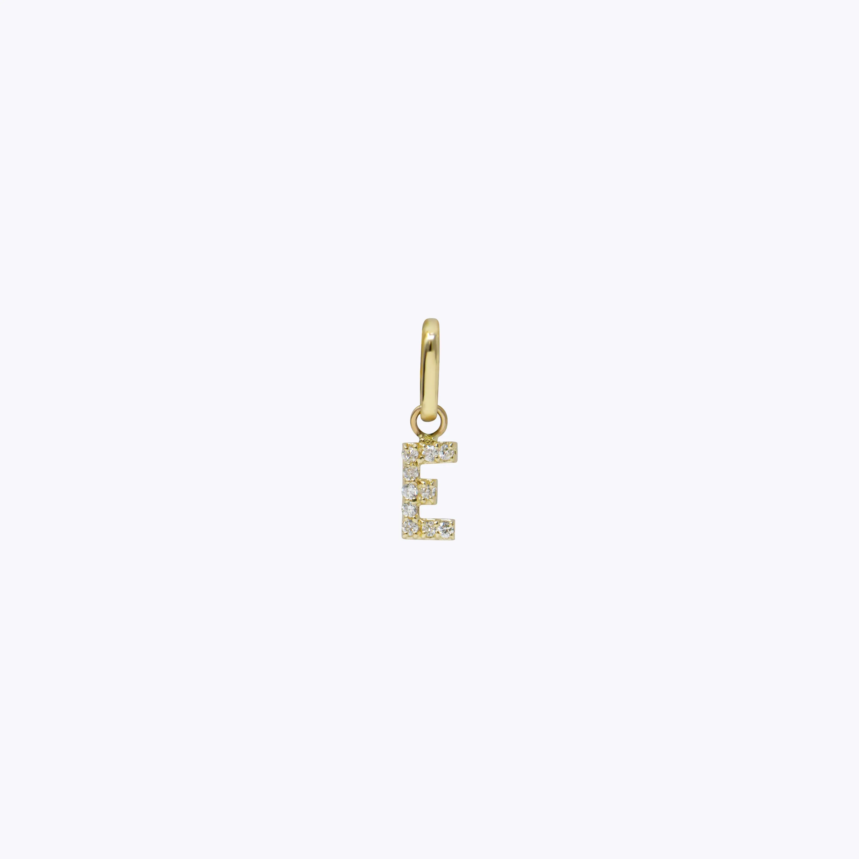 Love Letter Pav Initial Charm