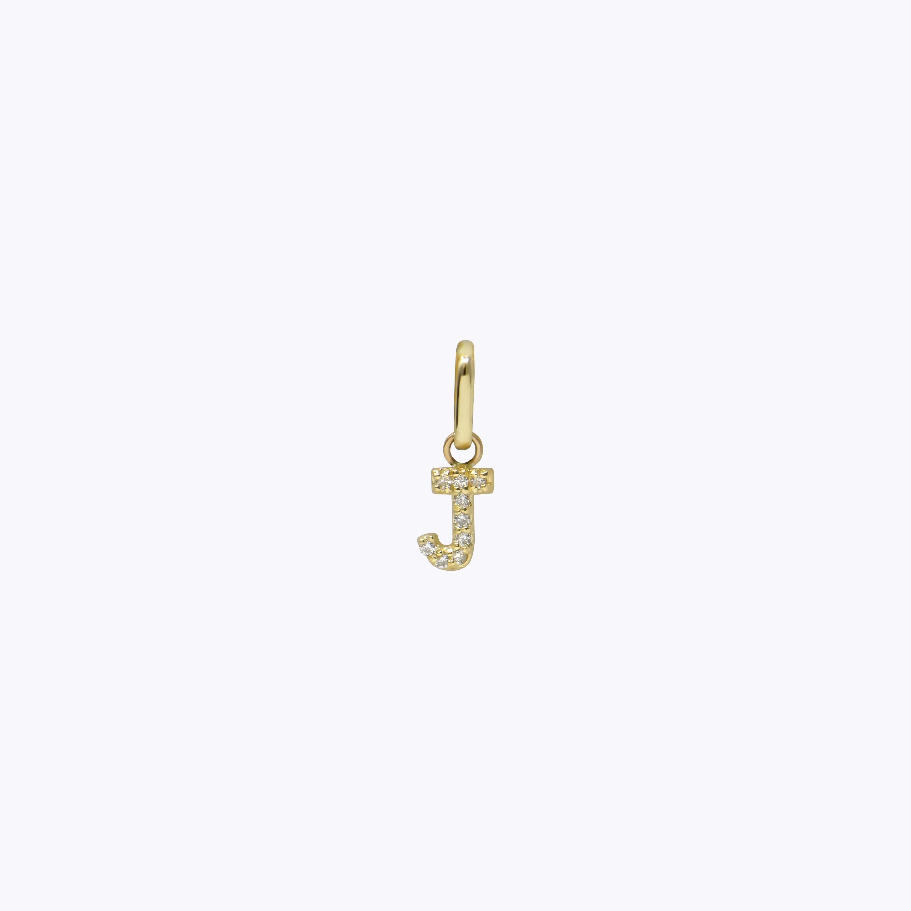 Love Letter Pav Initial Charm