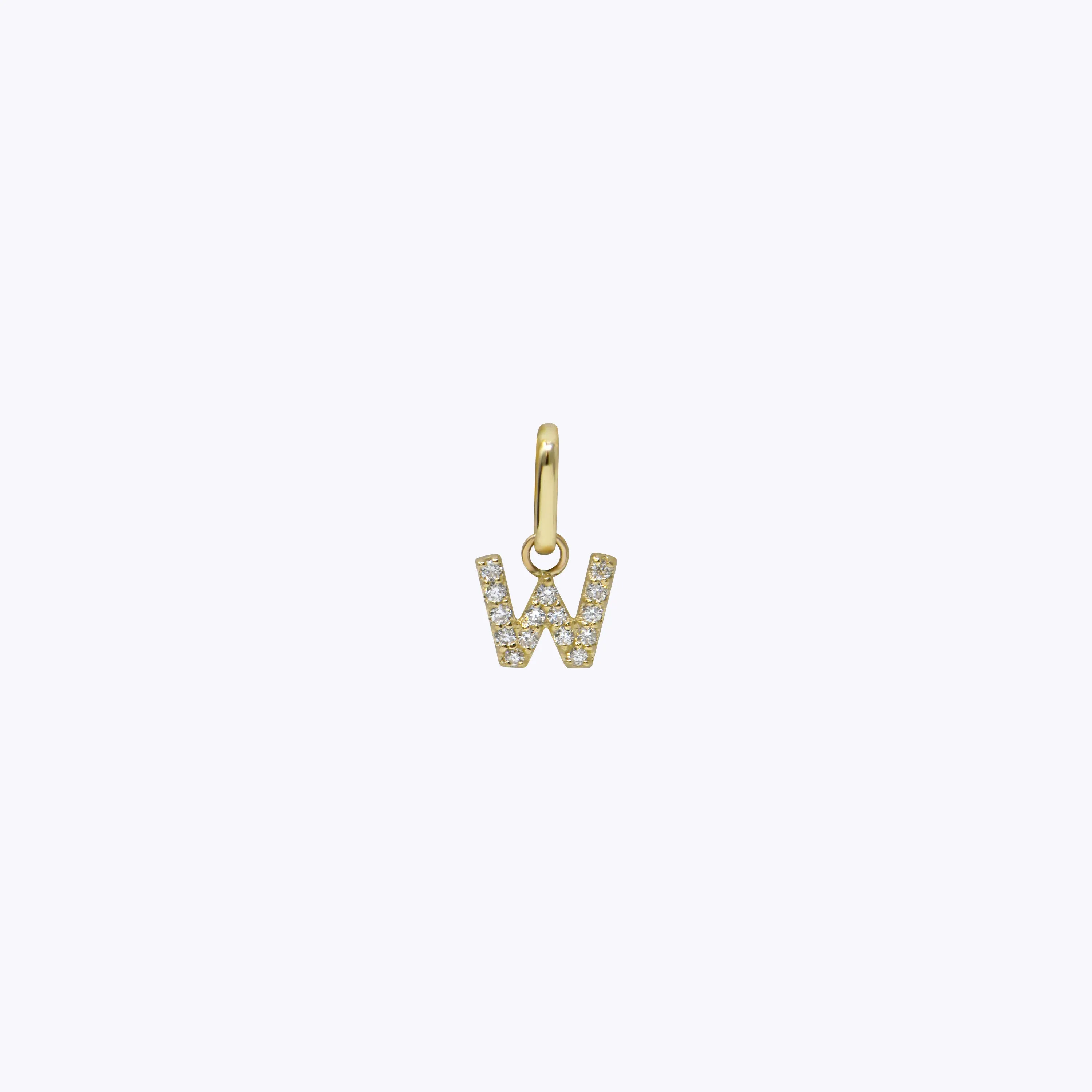 Love Letter Pav Initial Charm