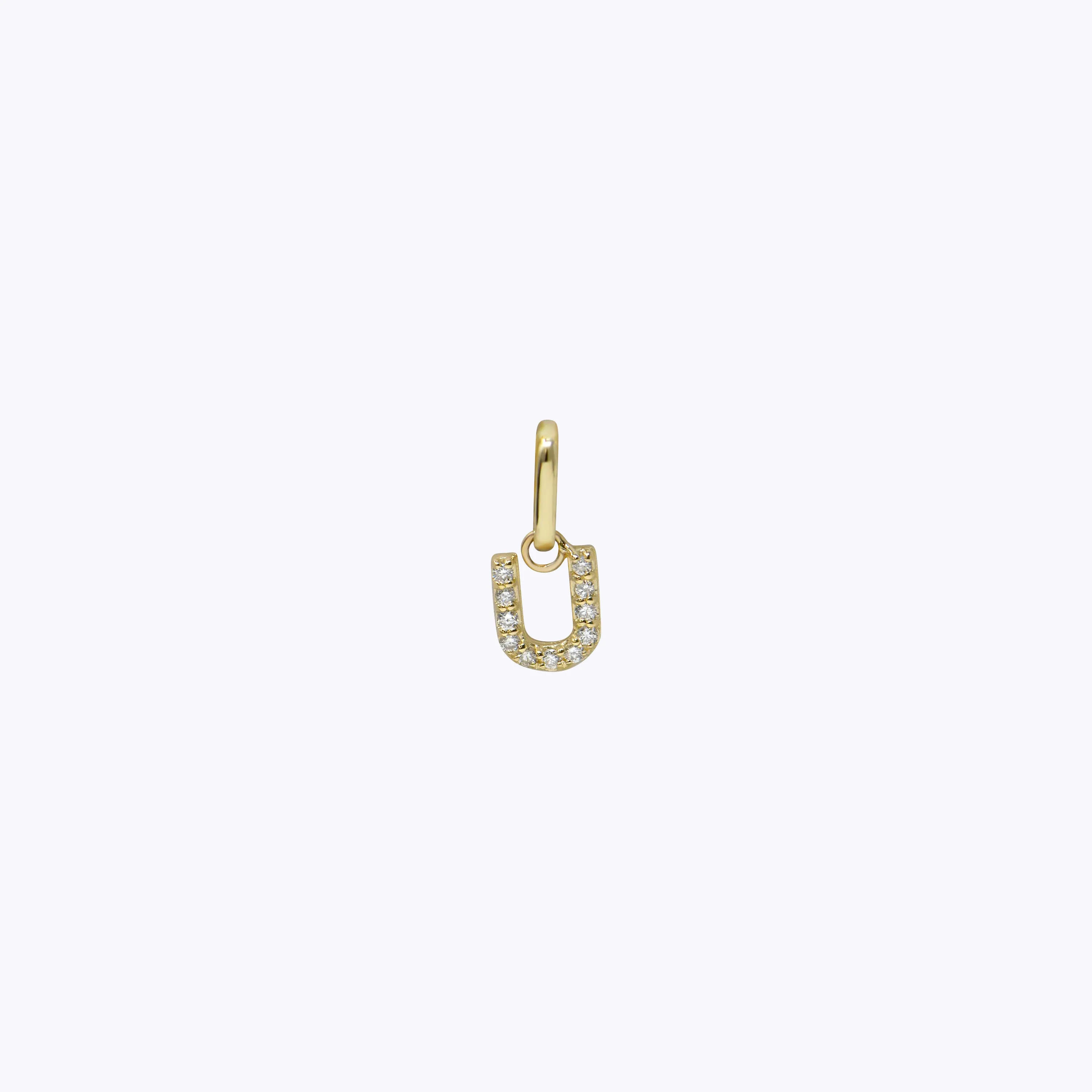 Love Letter Pav Initial Charm