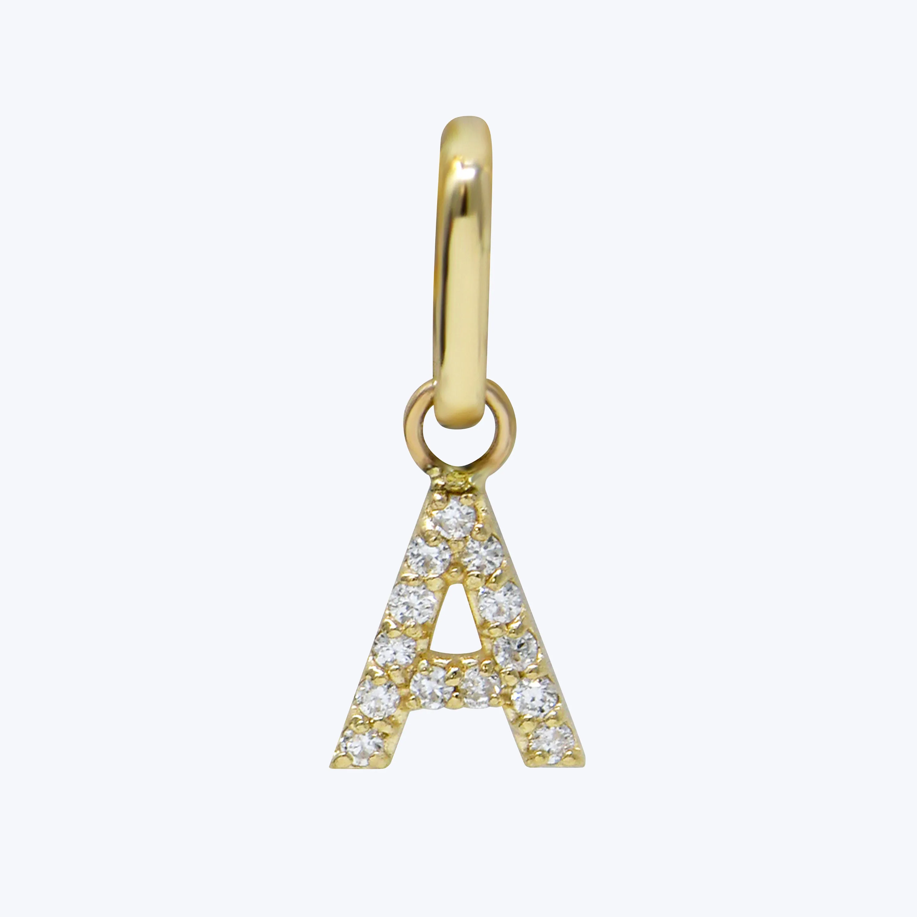 Love Letter Pav Initial Charm