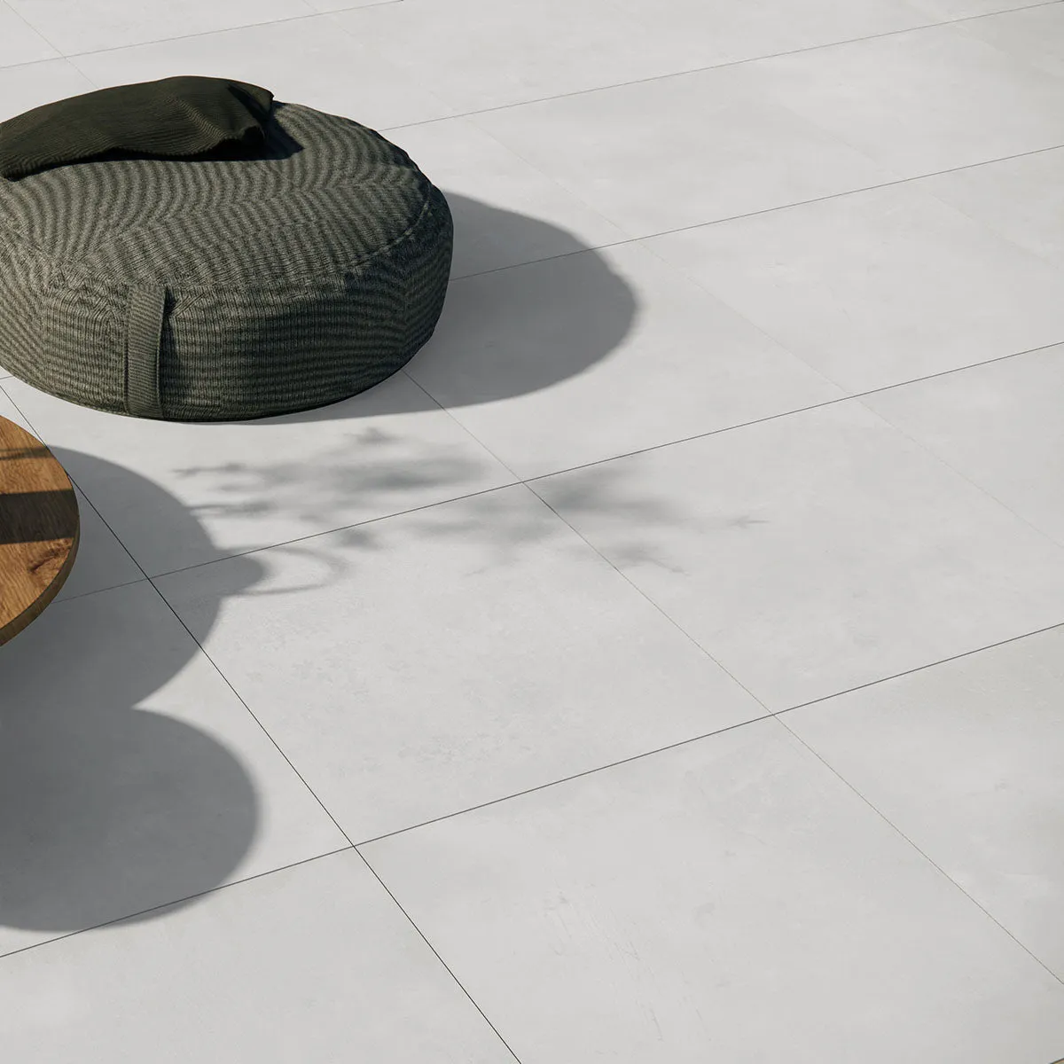 Lucca Bianco Stone Effect Porcelain Tile 60x60cm Matt